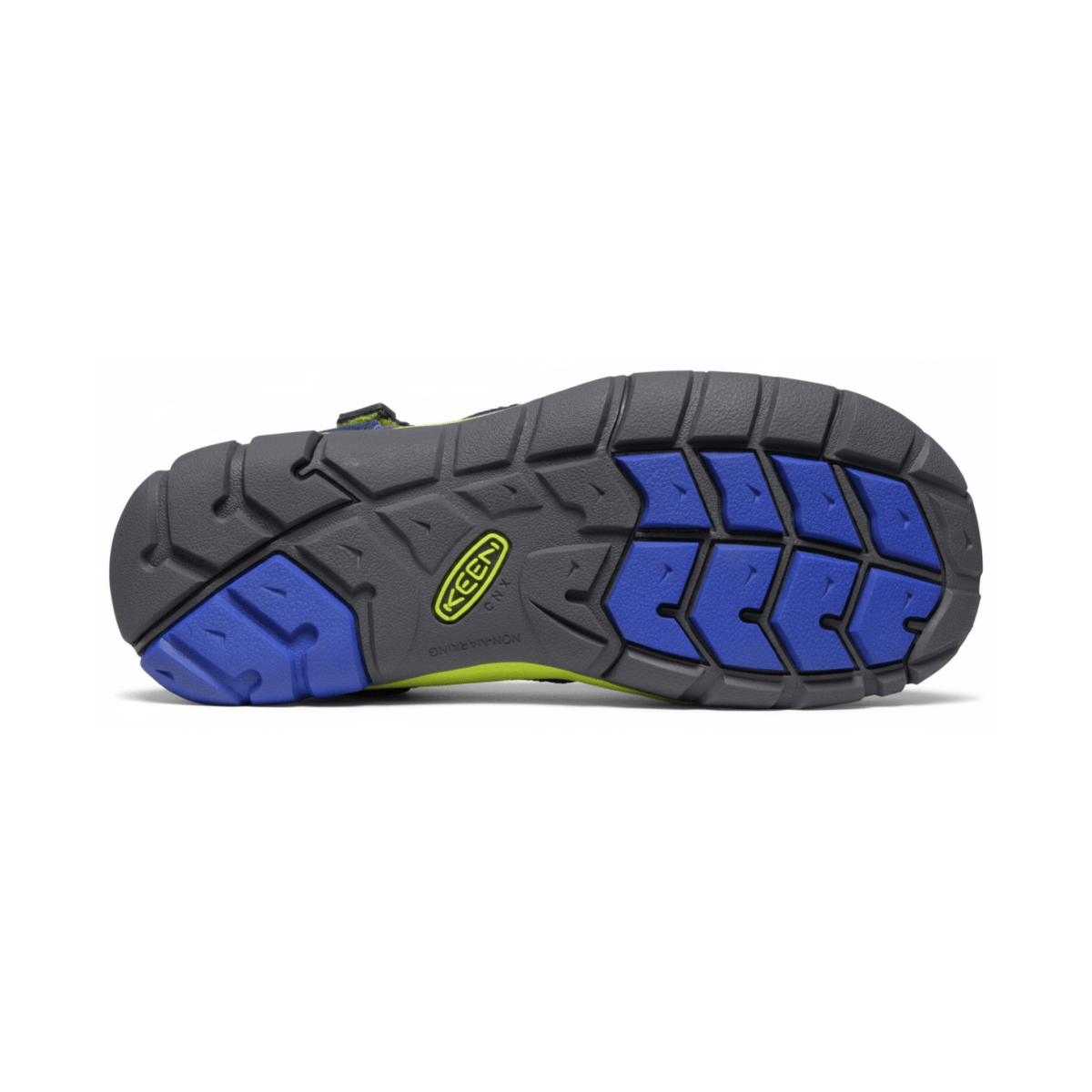 Keen Boys (Preschool) Seacamp II CNX Blue Depths/Chartreuse - 952058 - Tip Top Shoes of New York