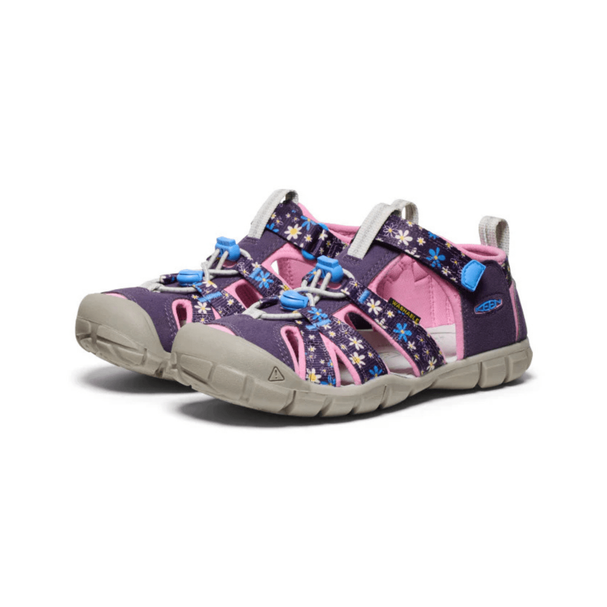 Keen Kid's (Grade School) Seacamp II CNX Daisies/Marina - 1095439 - Tip Top Shoes of New York