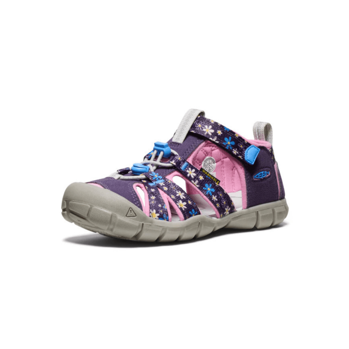 Keen Kid's (Grade School) Seacamp II CNX Daisies/Marina - 1095439 - Tip Top Shoes of New York