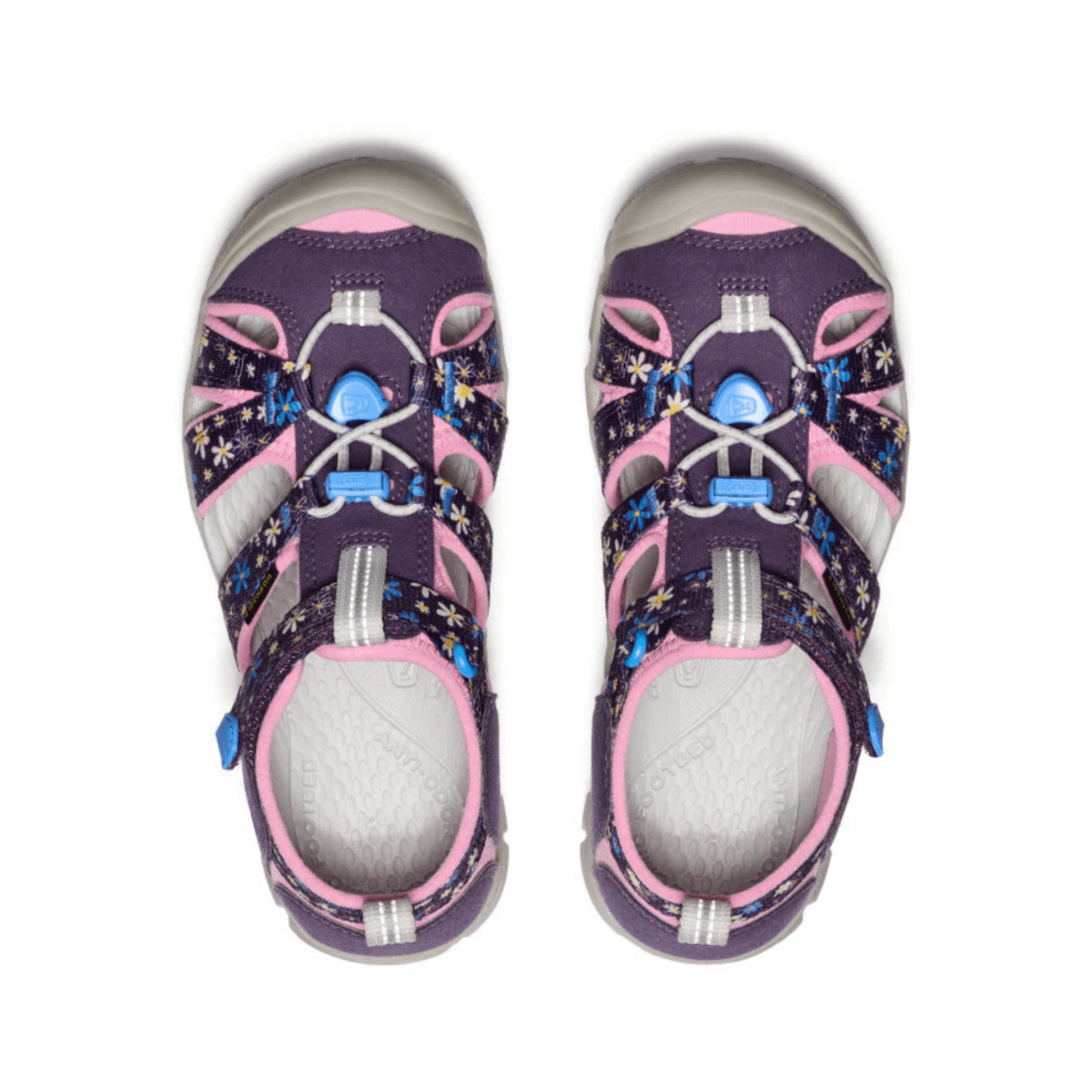 Keen Kid's (Grade School) Seacamp II CNX Daisies/Marina - 1095439 - Tip Top Shoes of New York