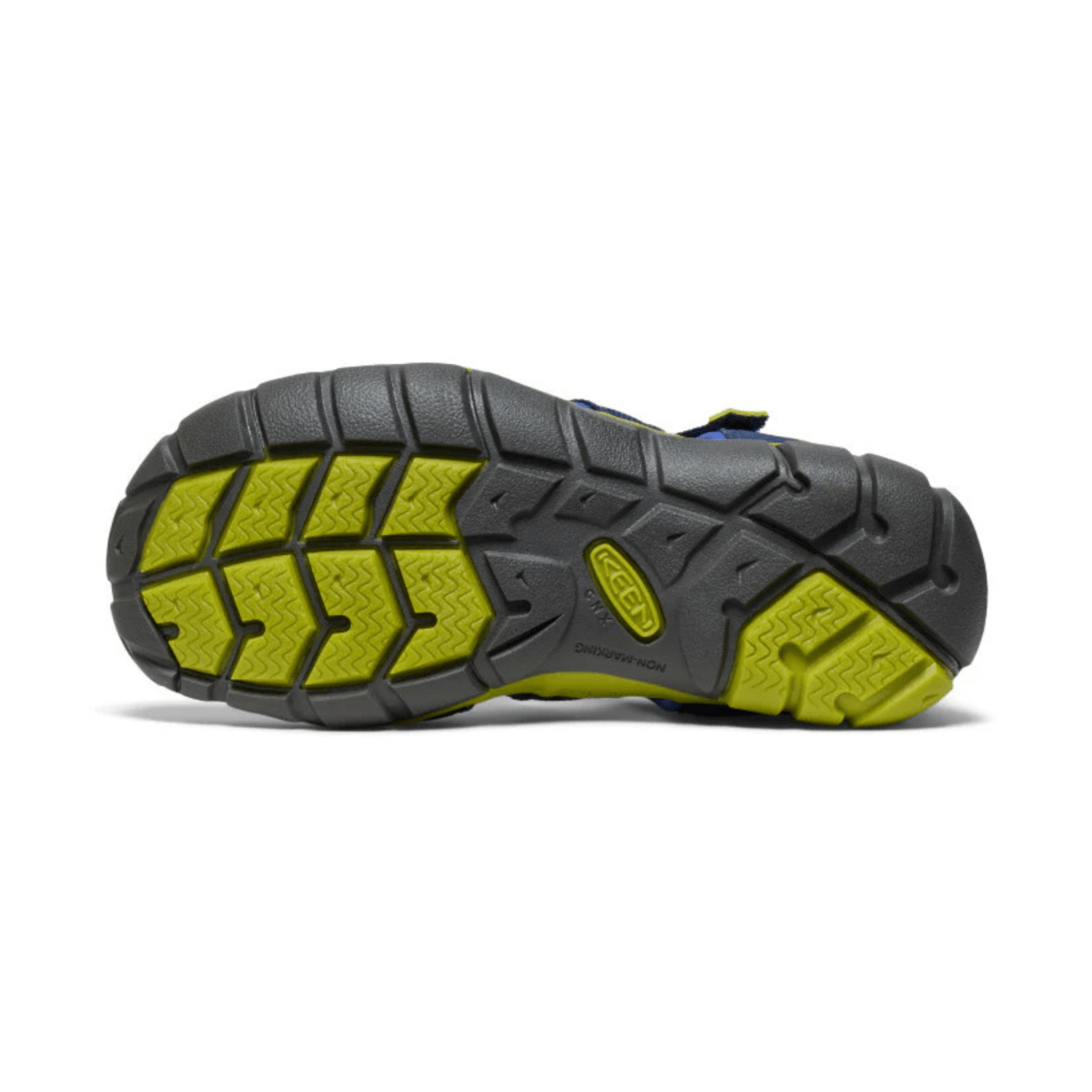 Keen Kid's (Grade School) Seacamp II CNX Naval Academy/Chartreuse - 1095382 - Tip Top Shoes of New York