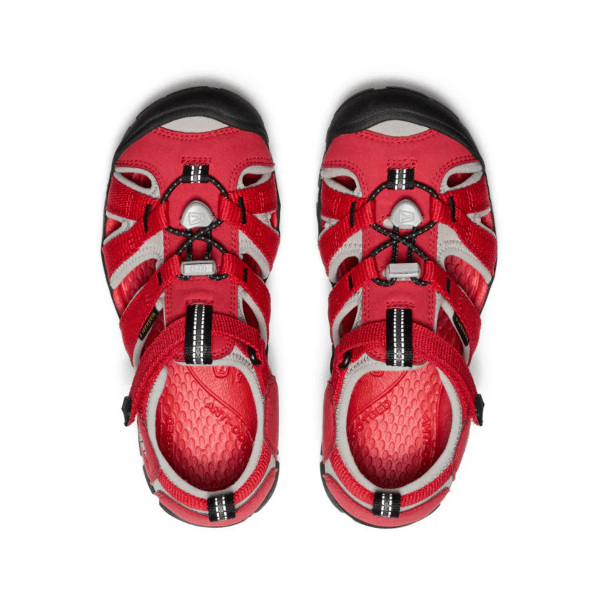 Keen Kid's (Grade School) Seacamp II CNX Ribbon Red/Alloy - 1095399 - Tip Top Shoes of New York