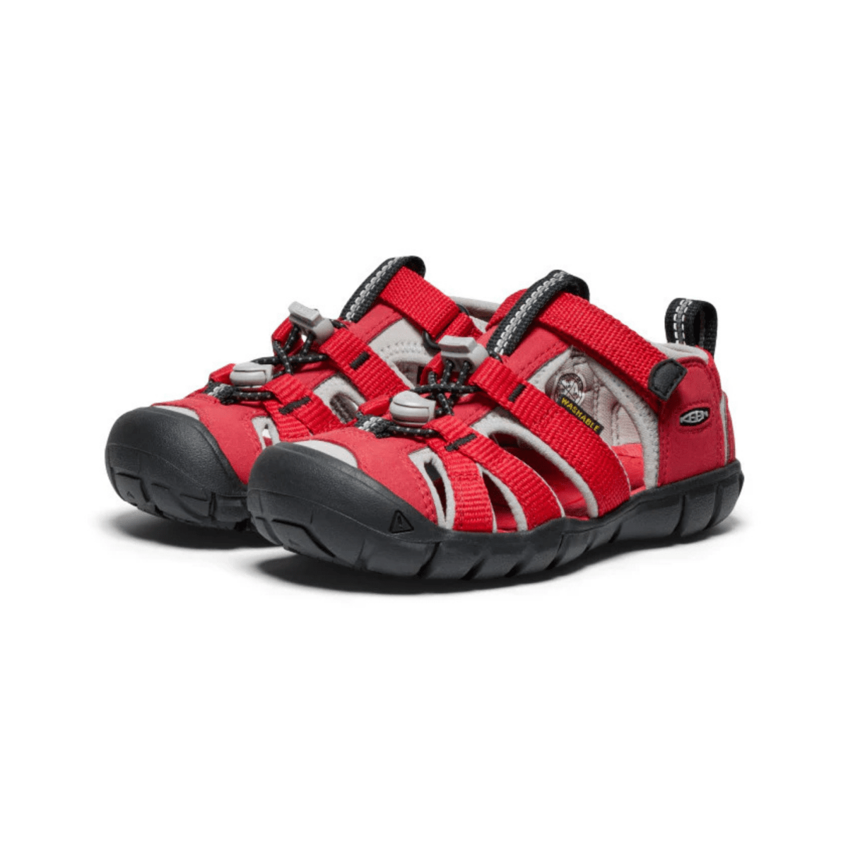 Keen Kid's (Preschool) Seacamp II CNX Ribbon Red/Alloy - 1095389 - Tip Top Shoes of New York