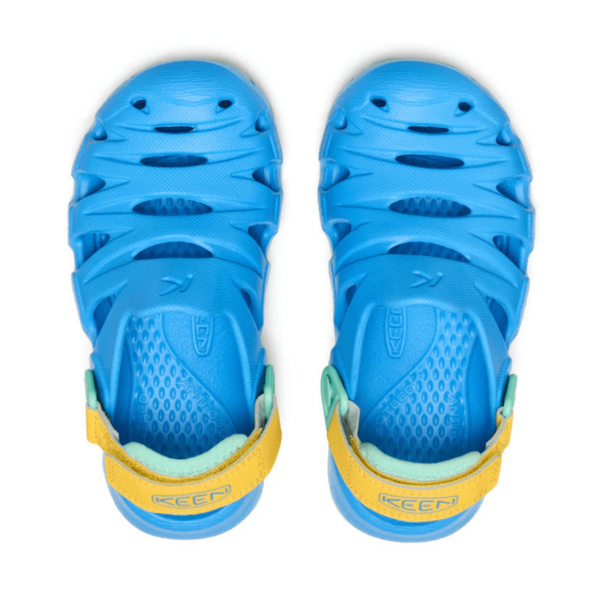 Keen Kids (Sizes 1 - 5) HyperFLT Clog Azure Blue/Daffodil - 1105258 - Tip Top Shoes of New York