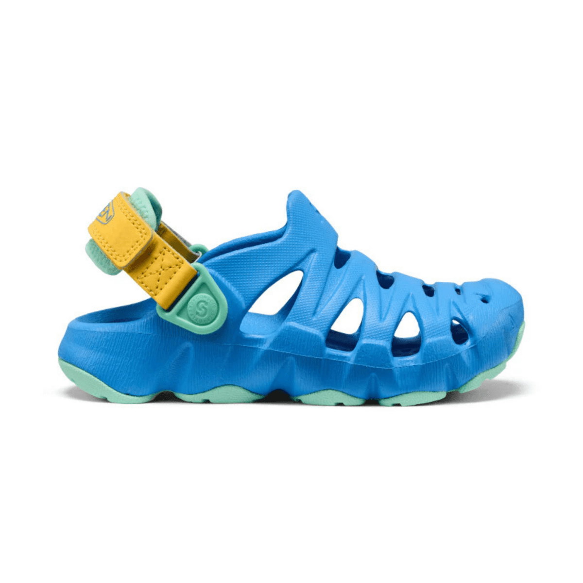 Keen Kids (Sizes 1 - 5) HyperFLT Clog Azure Blue/Daffodil - 1105258 - Tip Top Shoes of New York