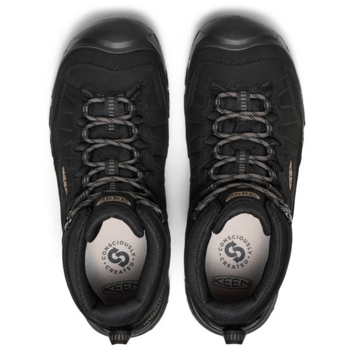 Keen Men's Targhee IV Mid Triple Black Waterproof - 9026684 - Tip Top Shoes of New York