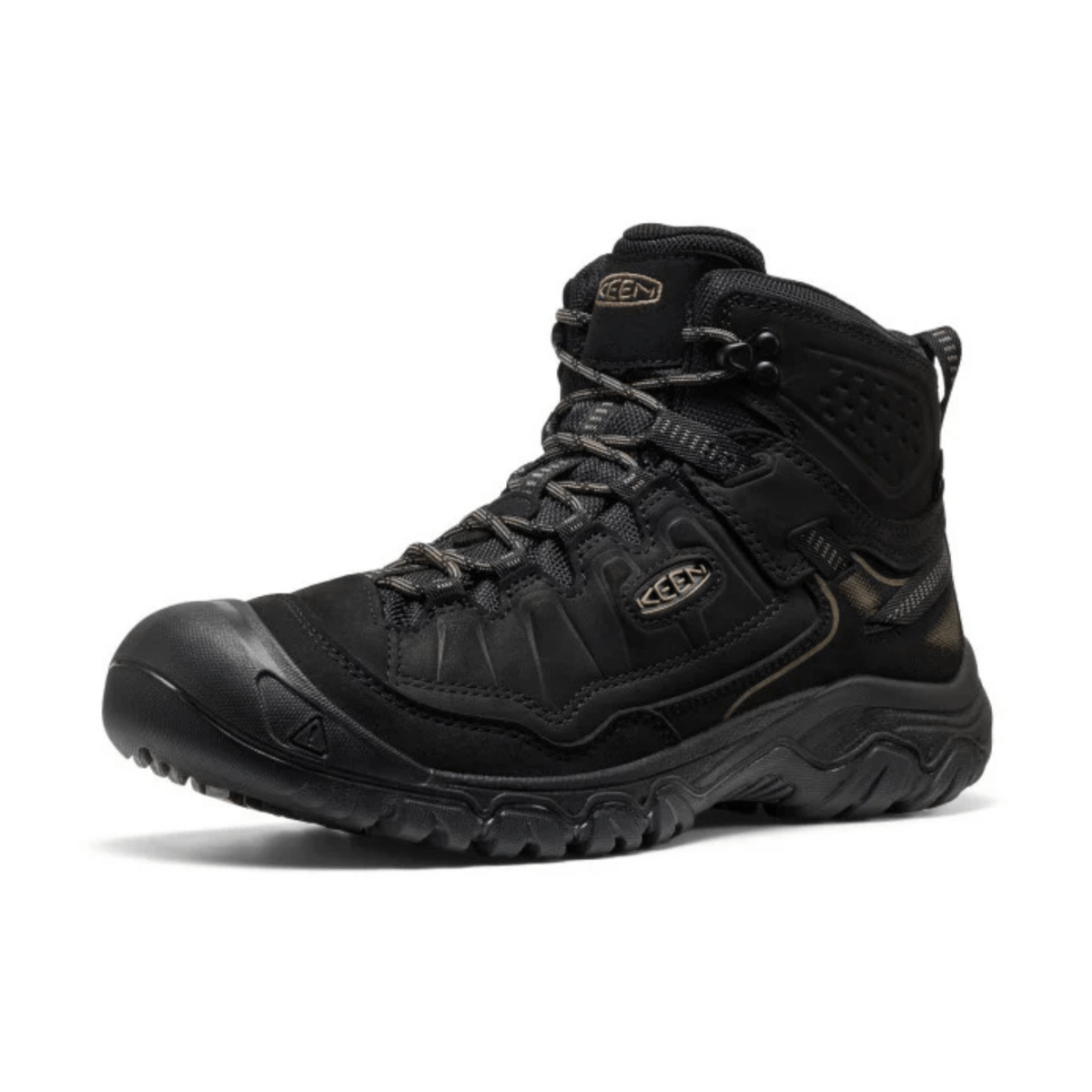Keen Men's Targhee IV Mid Triple Black Waterproof - 9026684 - Tip Top Shoes of New York