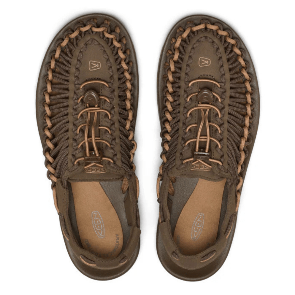 Keen Men's Uneek Dark Earth/Chipmunk - 11017358 - Tip Top Shoes of New York