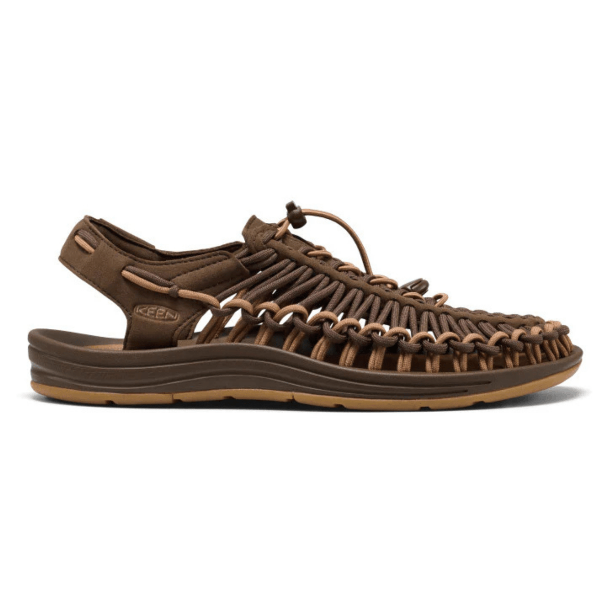 Keen Men's Uneek Dark Earth/Chipmunk - 11017358 - Tip Top Shoes of New York