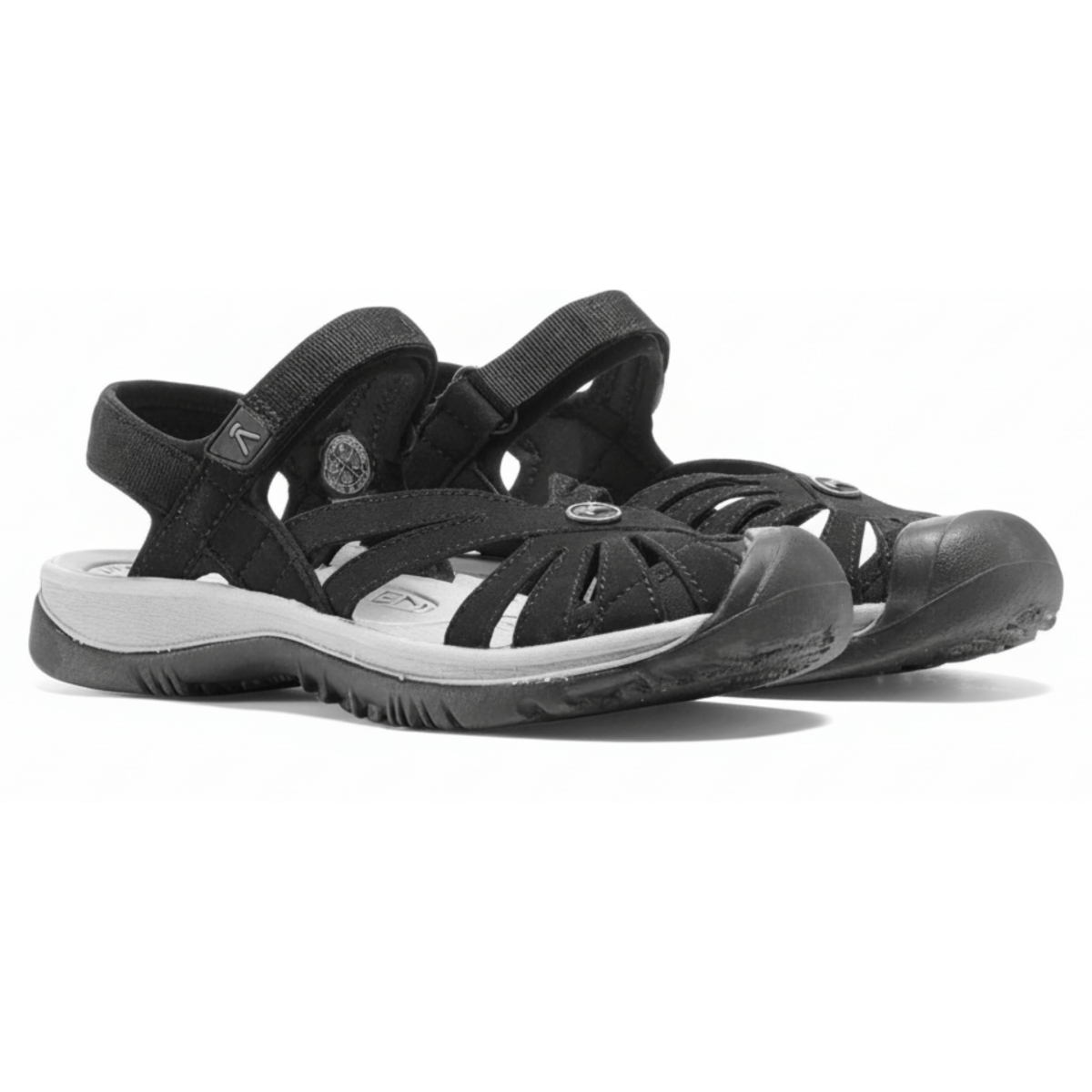 Keen Women's Rose Sandal Black/Neutral Grey - 407725003017 - Tip Top Shoes of New York