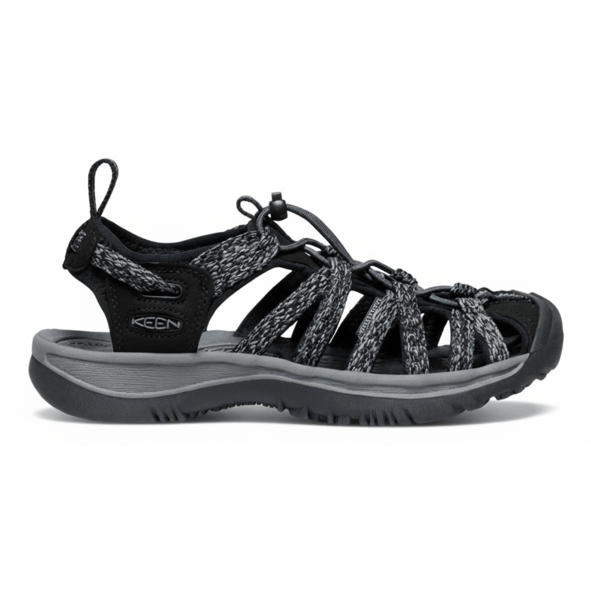 Keen Women's Whisper Black/Steel - 10043815 - Tip Top Shoes of New York