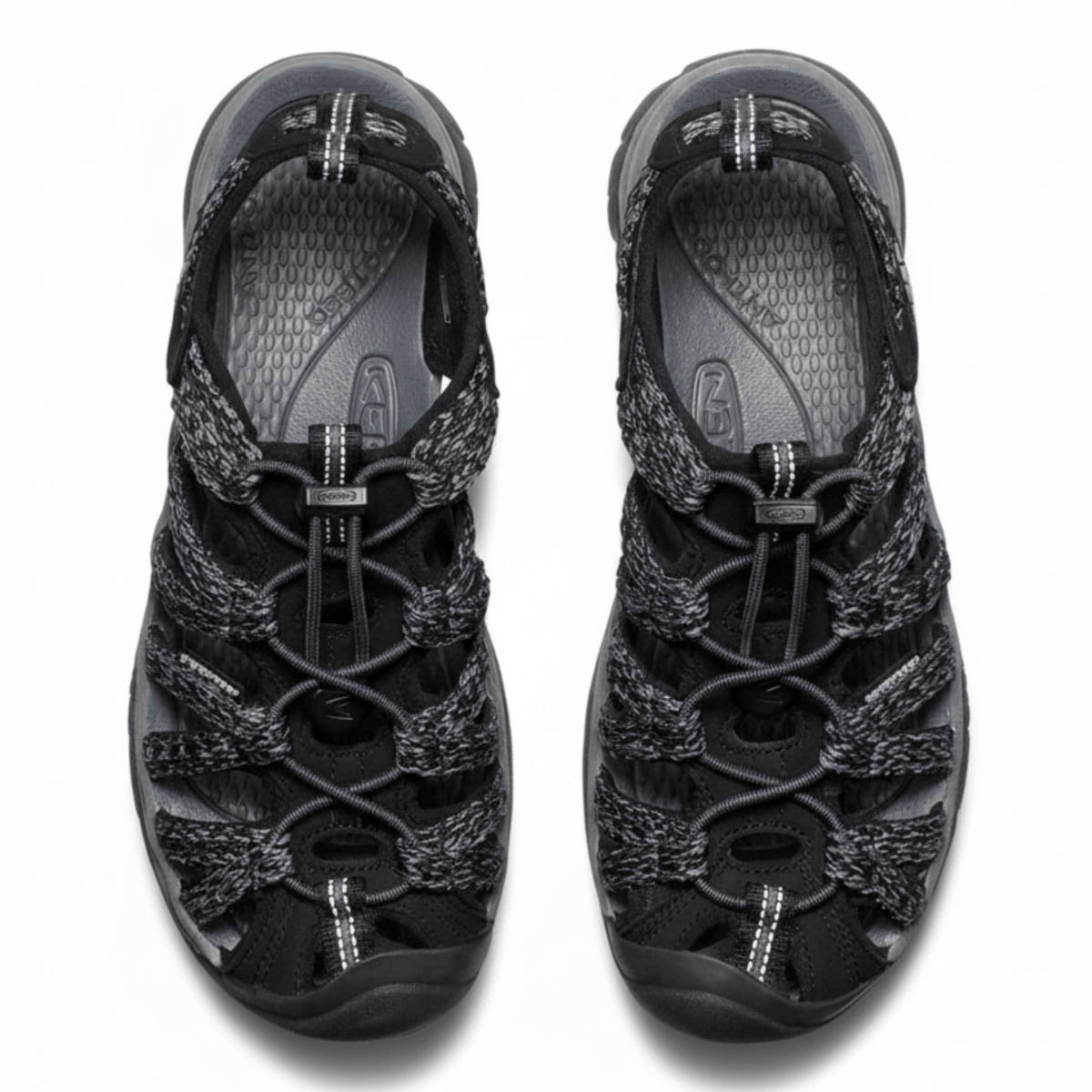 Keen Women's Whisper Black/Steel - 10043815 - Tip Top Shoes of New York