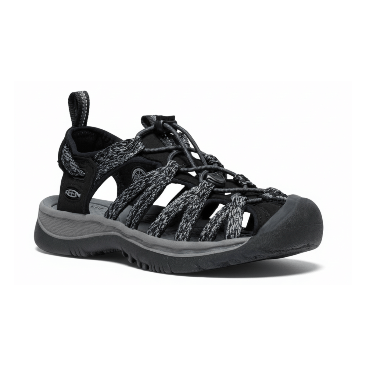 Keen Women's Whisper Black/Steel - 10043815 - Tip Top Shoes of New York