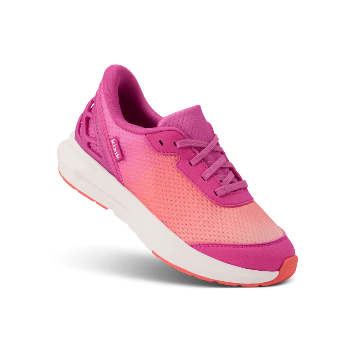 Kizik Kid's (Preschool) Athens 2 Fiery Coral/Rose Violet - 1099040 - Tip Top Shoes of New York