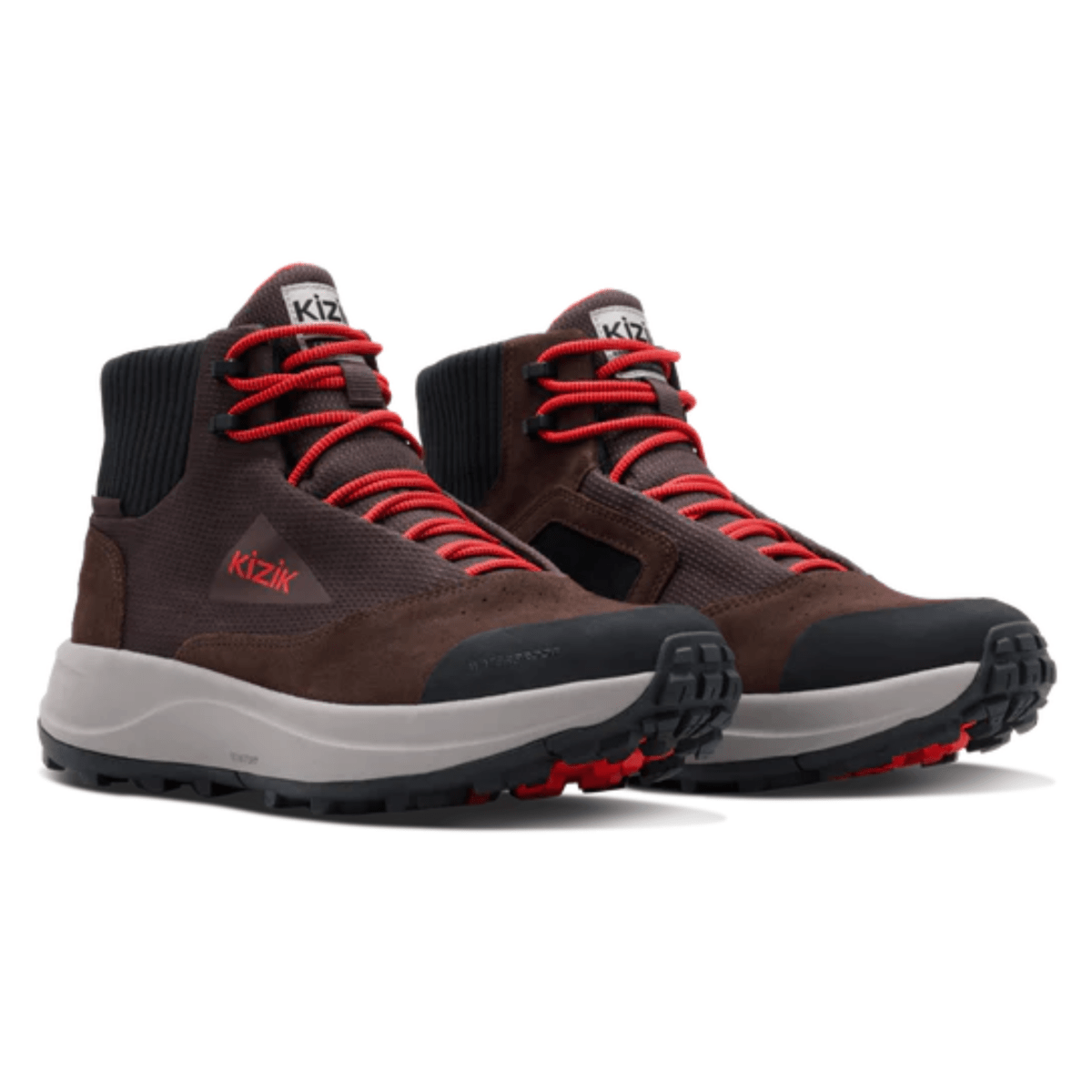Kizik Men's Freedom Hike Waterproof Demitasse/Morning Dove - 9032734 - Tip Top Shoes of New York