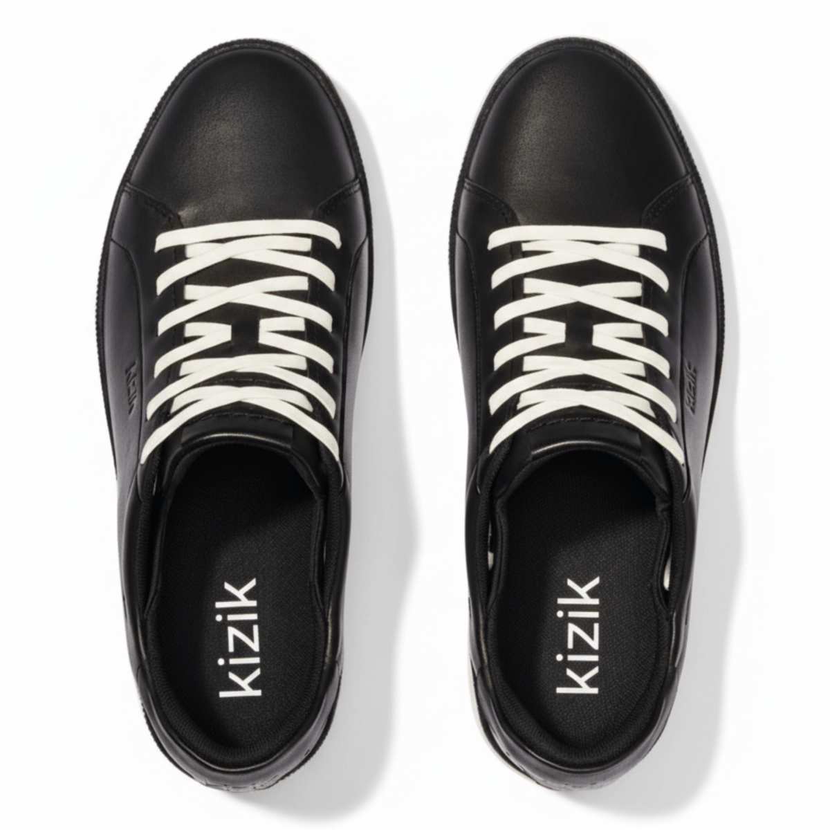 Kizik Men's Sonoma Black Leather - 9017630 - Tip Top Shoes of New York