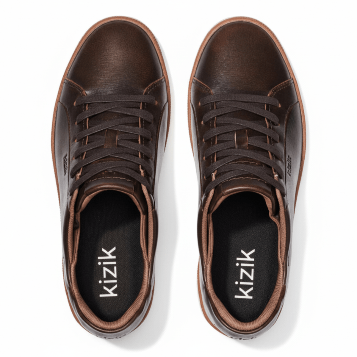 Kizik Men's Sonoma Brown Leather - 9017646 - Tip Top Shoes of New York