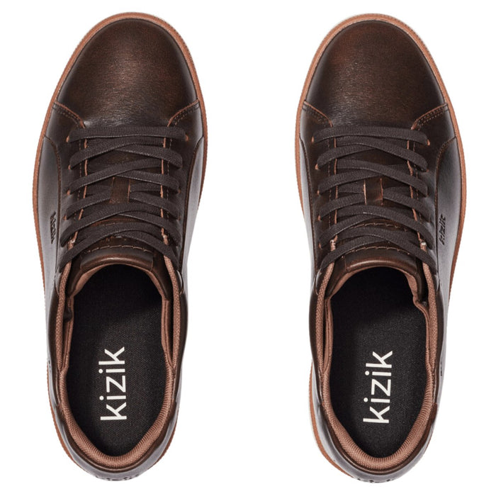Kizik Men's Sonoma Brown Leather - 9017646 - Tip Top Shoes of New York