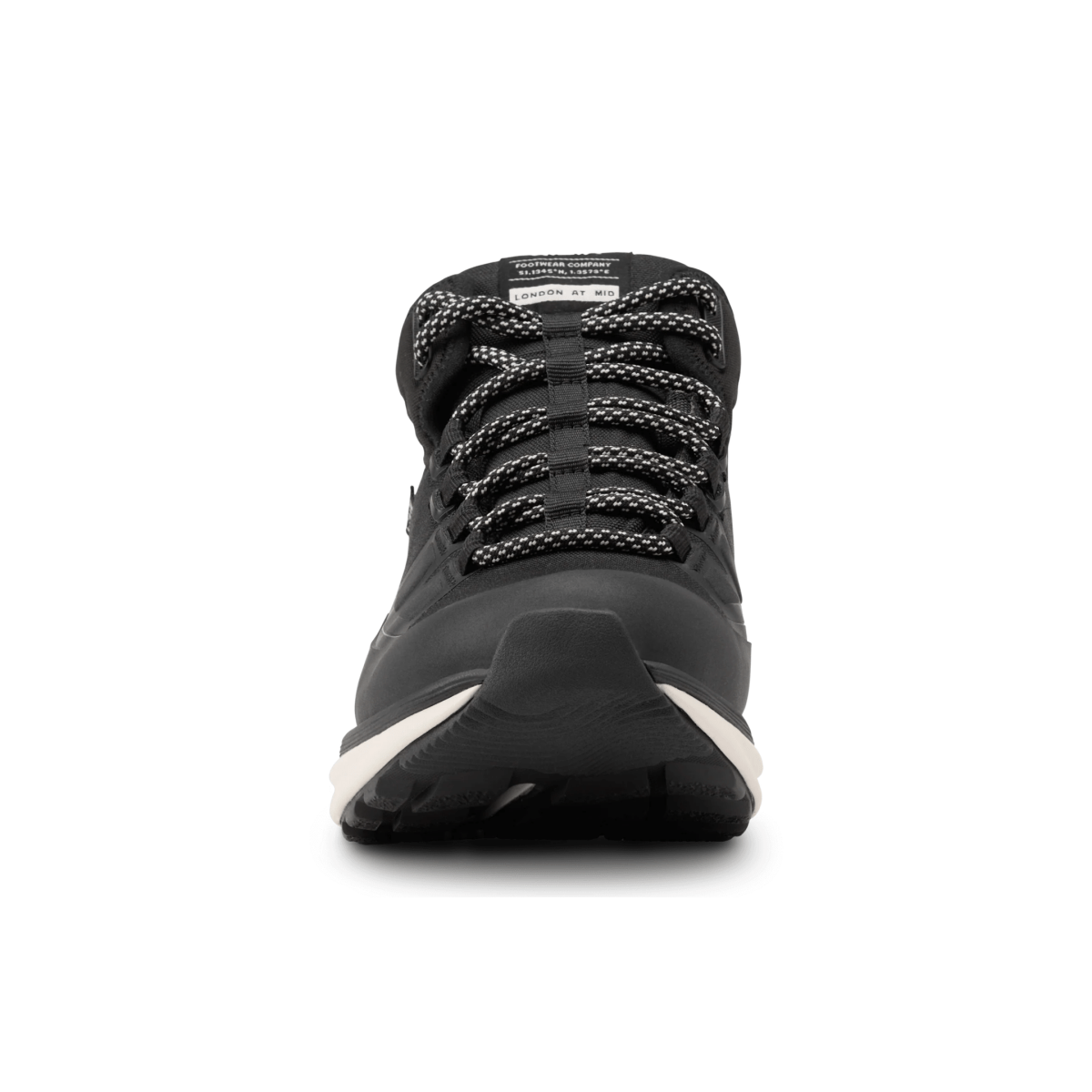 Kizik Women's London All - Terrain Mid Black/White Waterproof - 9024395 - Tip Top Shoes of New York