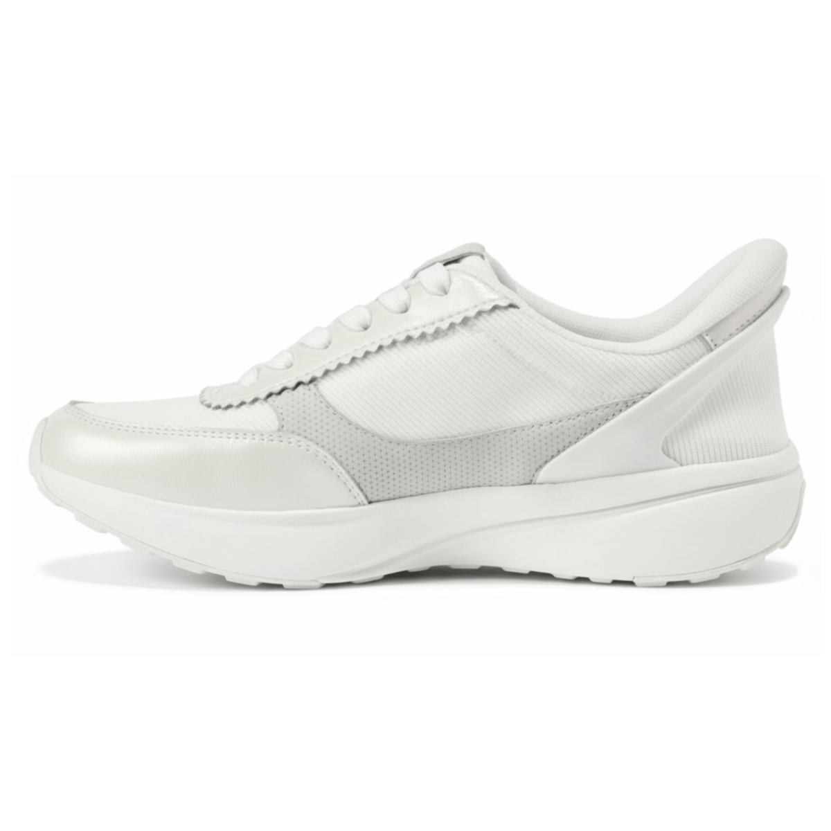 Kizik Women's Paris Metallic White - 9019057 - Tip Top Shoes of New York