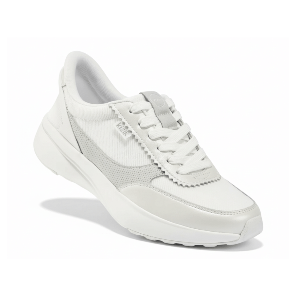 Kizik Women's Paris Metallic White - 9019057 - Tip Top Shoes of New York