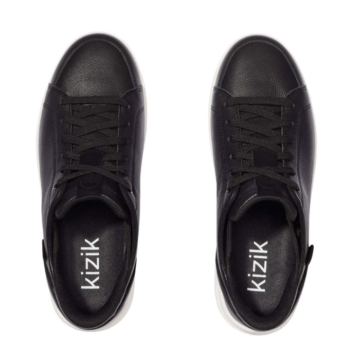 Kizik Women's Sydney Black Leather - 9017419 - Tip Top Shoes of New York