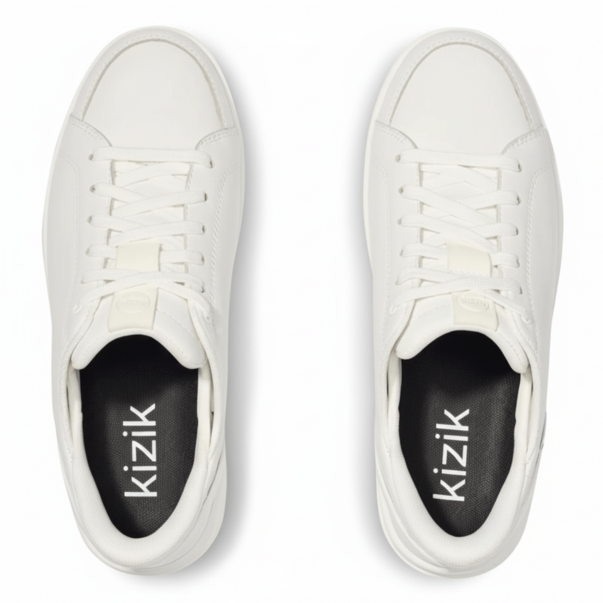 Kizik Women's Sydney White Leather - 9017449 - Tip Top Shoes of New York