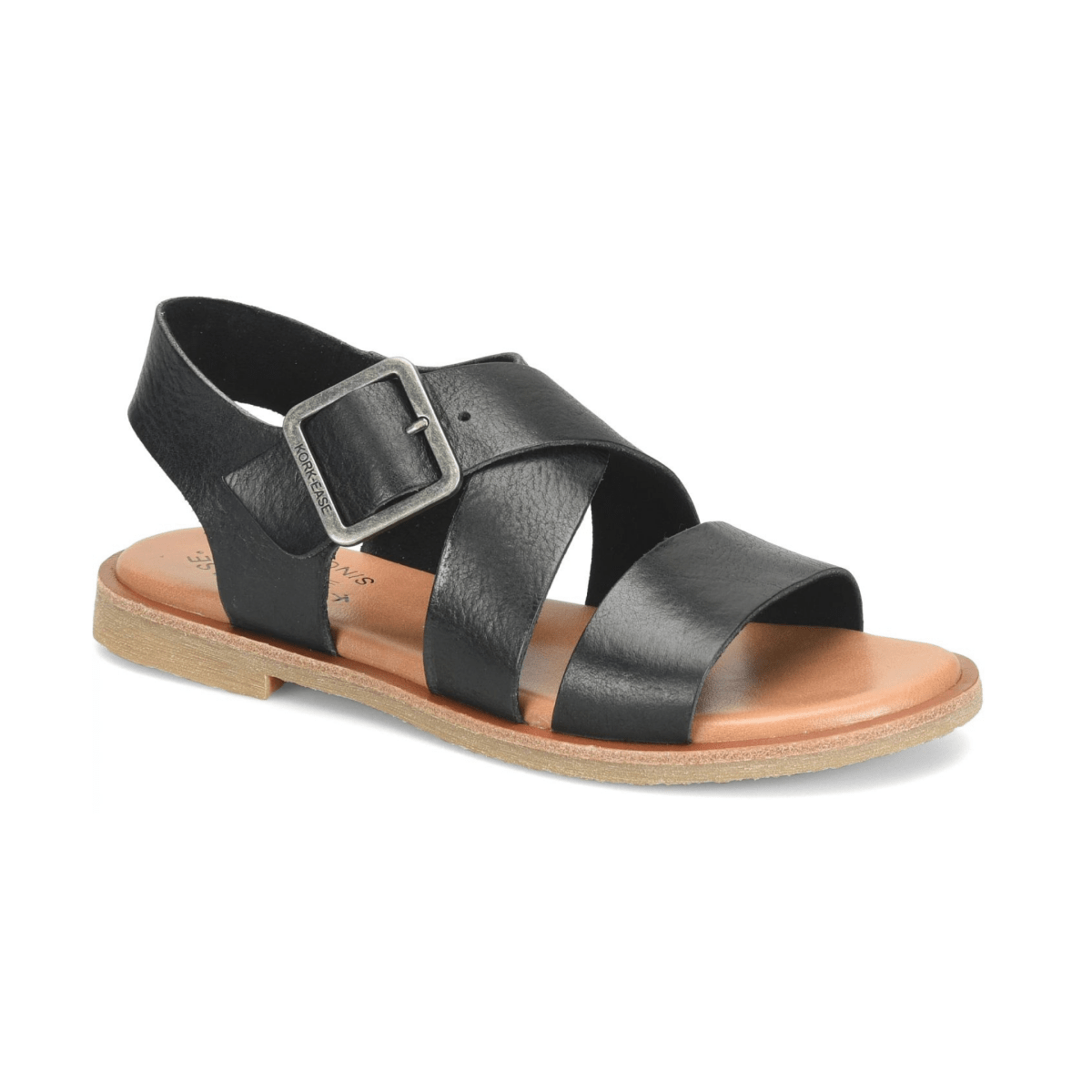 Kork Ease Women's Dara Black Leather - 9031997 - Tip Top Shoes of New York