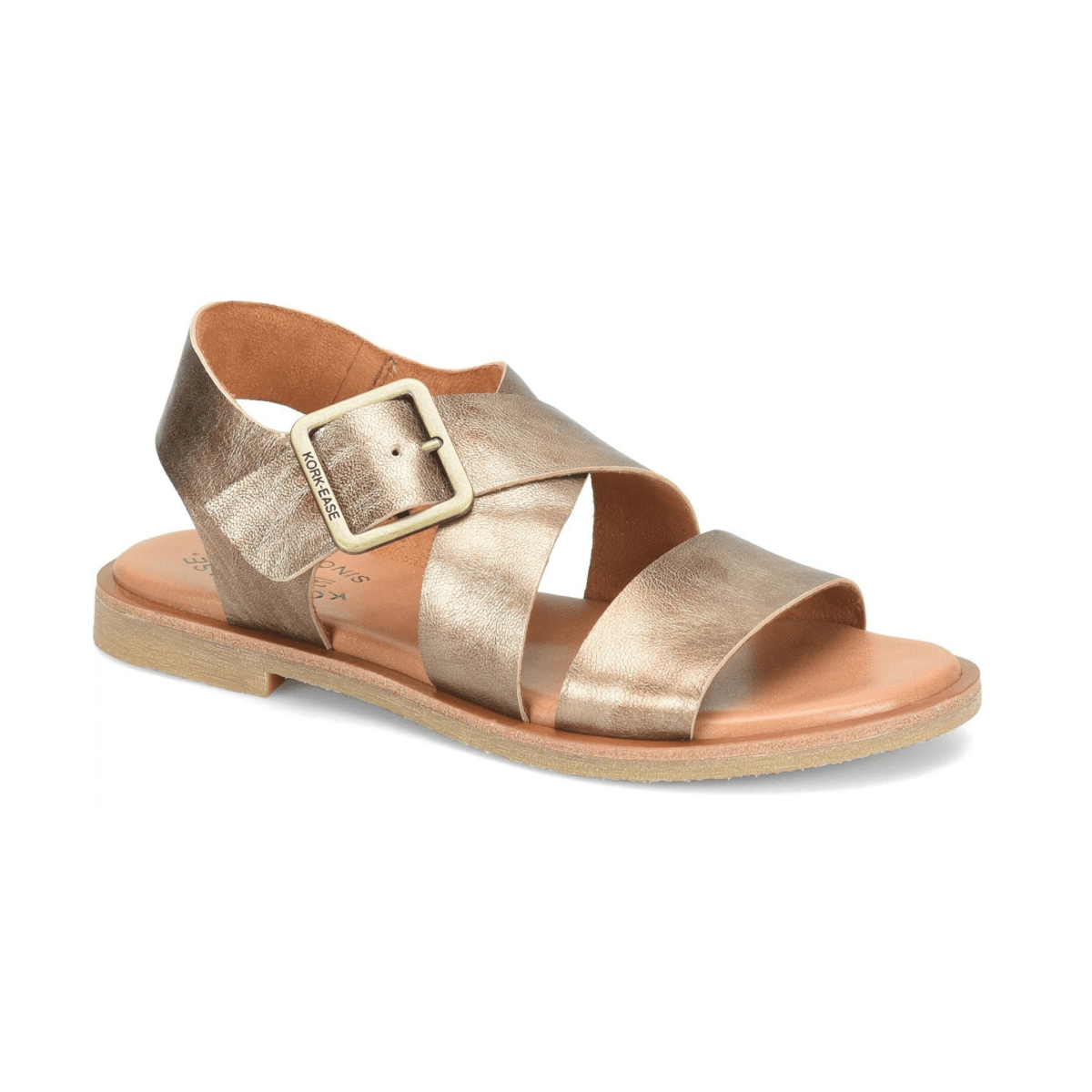 Kork Ease Women's Dara Bronze Metallic Leather - 9032003 - Tip Top Shoes of New York
