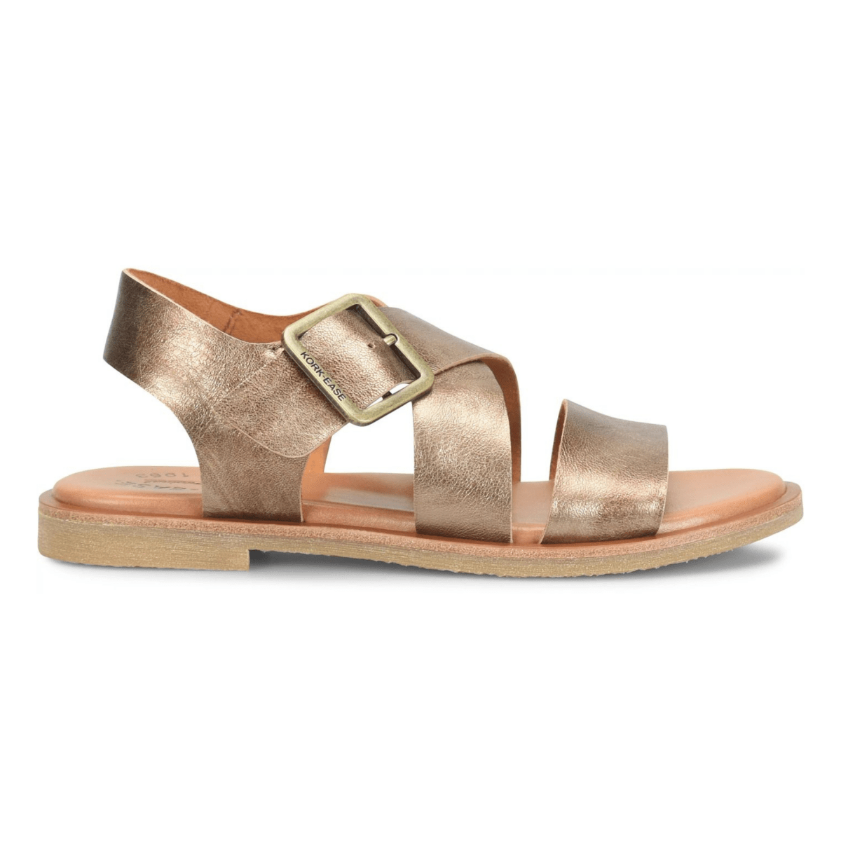 Kork Ease Women's Dara Bronze Metallic Leather - 9032003 - Tip Top Shoes of New York