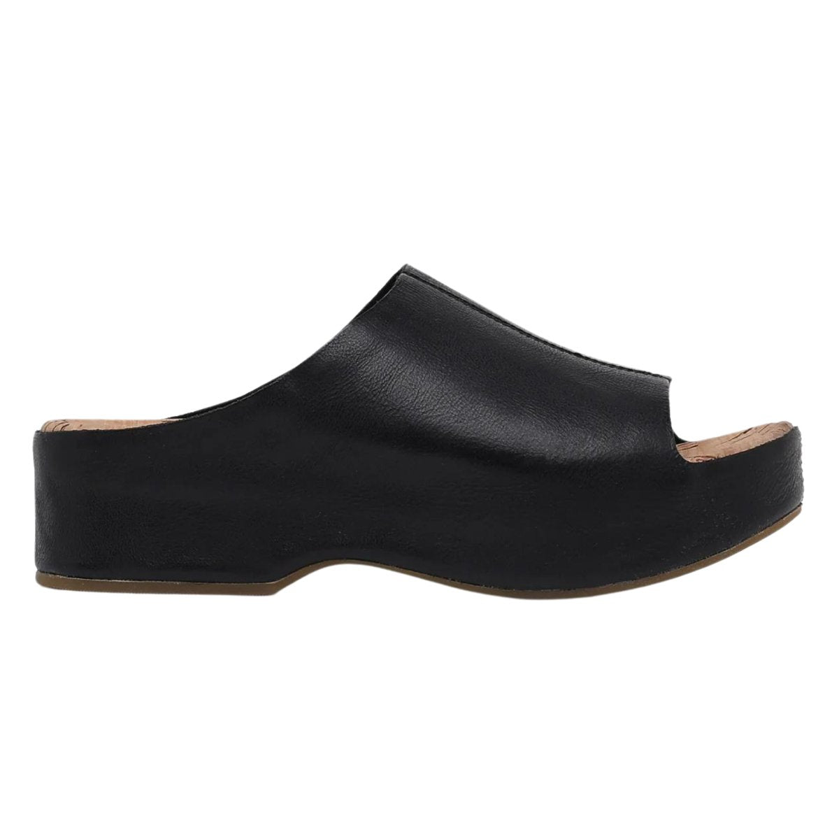 Kork Ease Women's Yazmin Black Leather Slide — Tip Top Shoes of New York