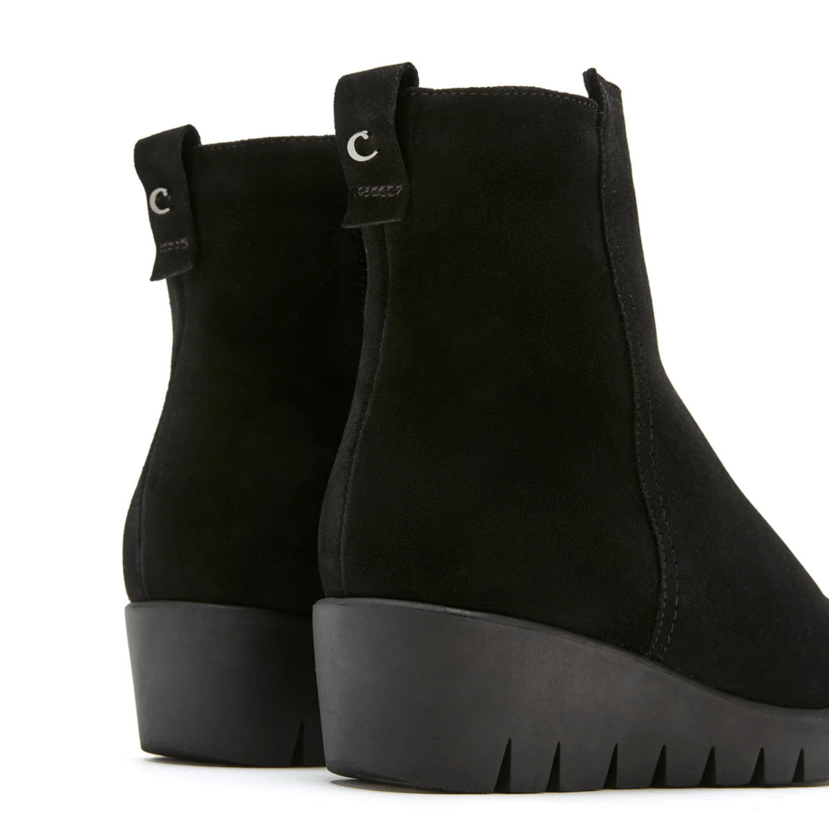 La Canadienne Women's Teagan Black Suede Waterproof - 9025188 - Tip Top Shoes of New York