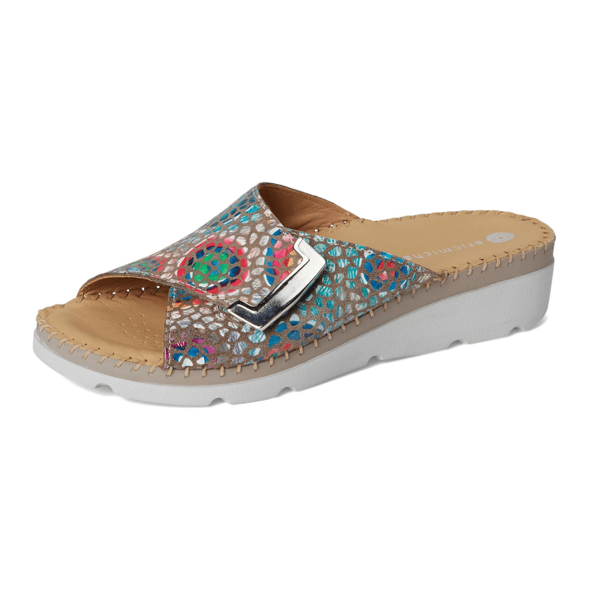 La Plume Women's Agua Mosaic Leather - 9030930 - Tip Top Shoes of New York