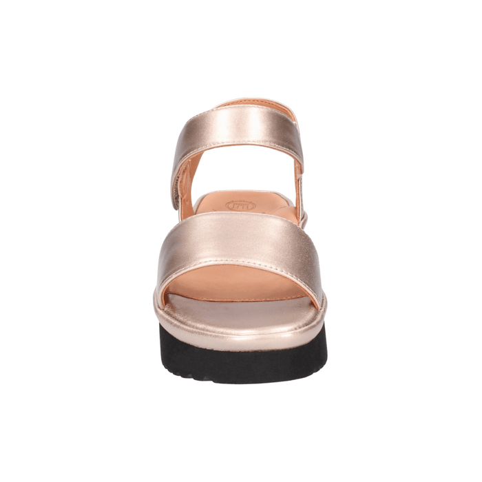 L'Amour Des Pieds Women's Abrilla Champagne Met Nappa - 9025530 - Tip Top Shoes of New York