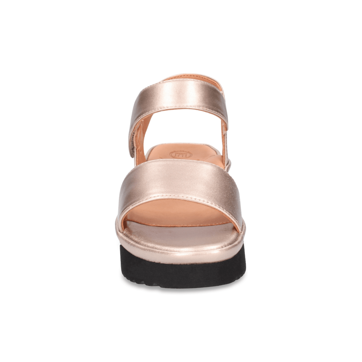 L'Amour Des Pieds Women's Abrilla Champagne Met Nappa - 9025530 - Tip Top Shoes of New York