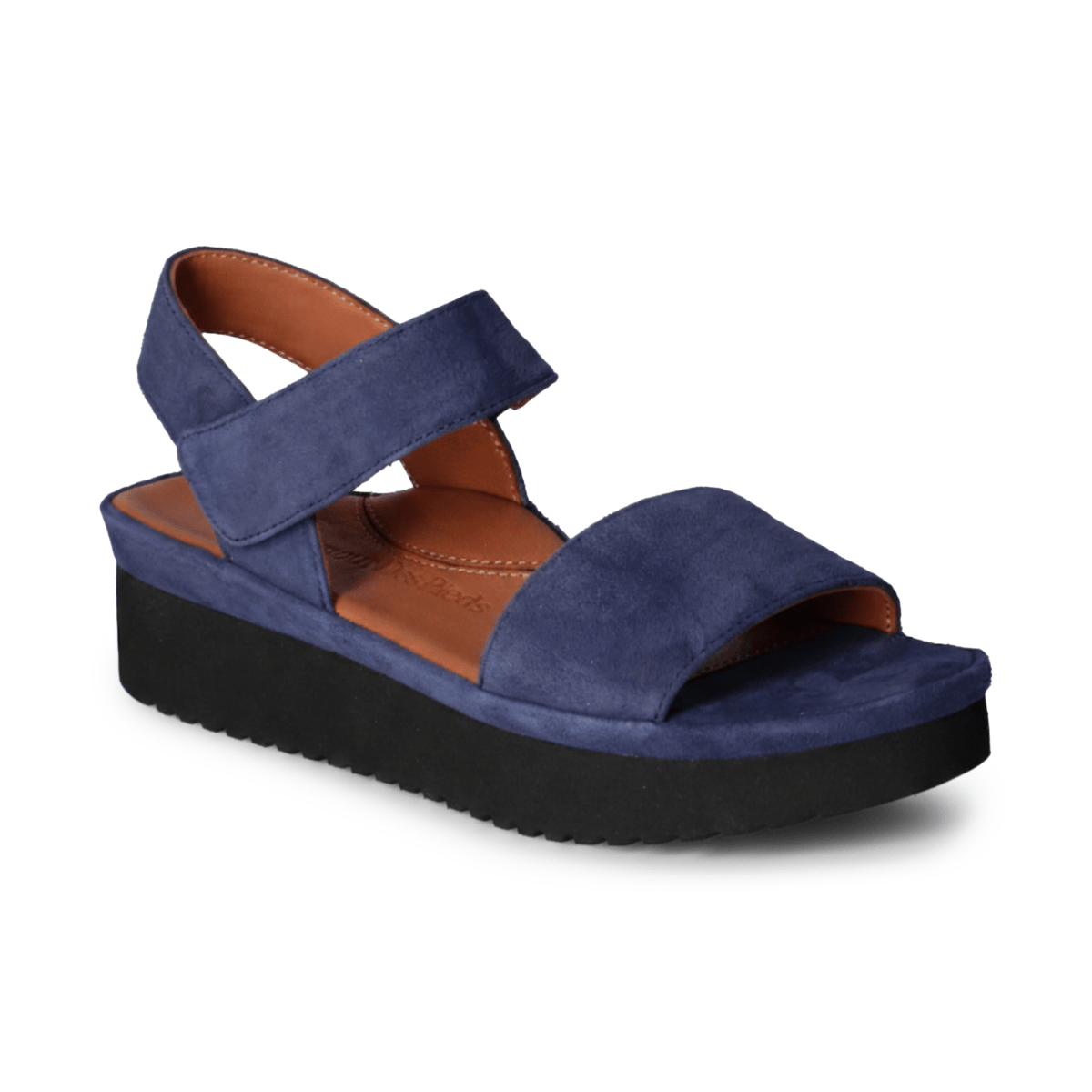 L'Amour Des Pieds Women's Abrilla Navy Kidsuede - 9034353 - Tip Top Shoes of New York