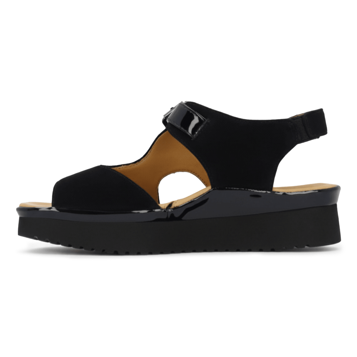 L'Amour Des Pieds Women's Azenor Black Kidsuede - 9030019 - Tip Top Shoes of New York