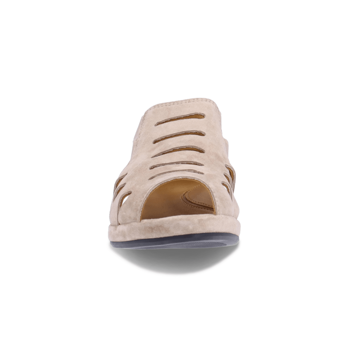 L'Amour Des Pieds Women's Bayla Taupe Kidsuede - 9022708 - Tip Top Shoes of New York