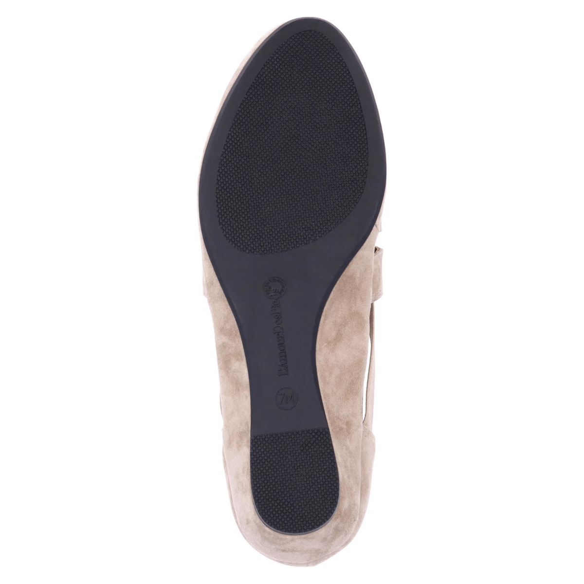 L'Amour Des Pieds Women's Bayla Taupe Kidsuede - 9022708 - Tip Top Shoes of New York