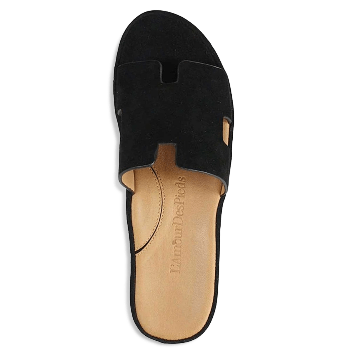 LAmour Des Pieds Women's Catania Black Suede - 10050937 - Tip Top Shoes of New York