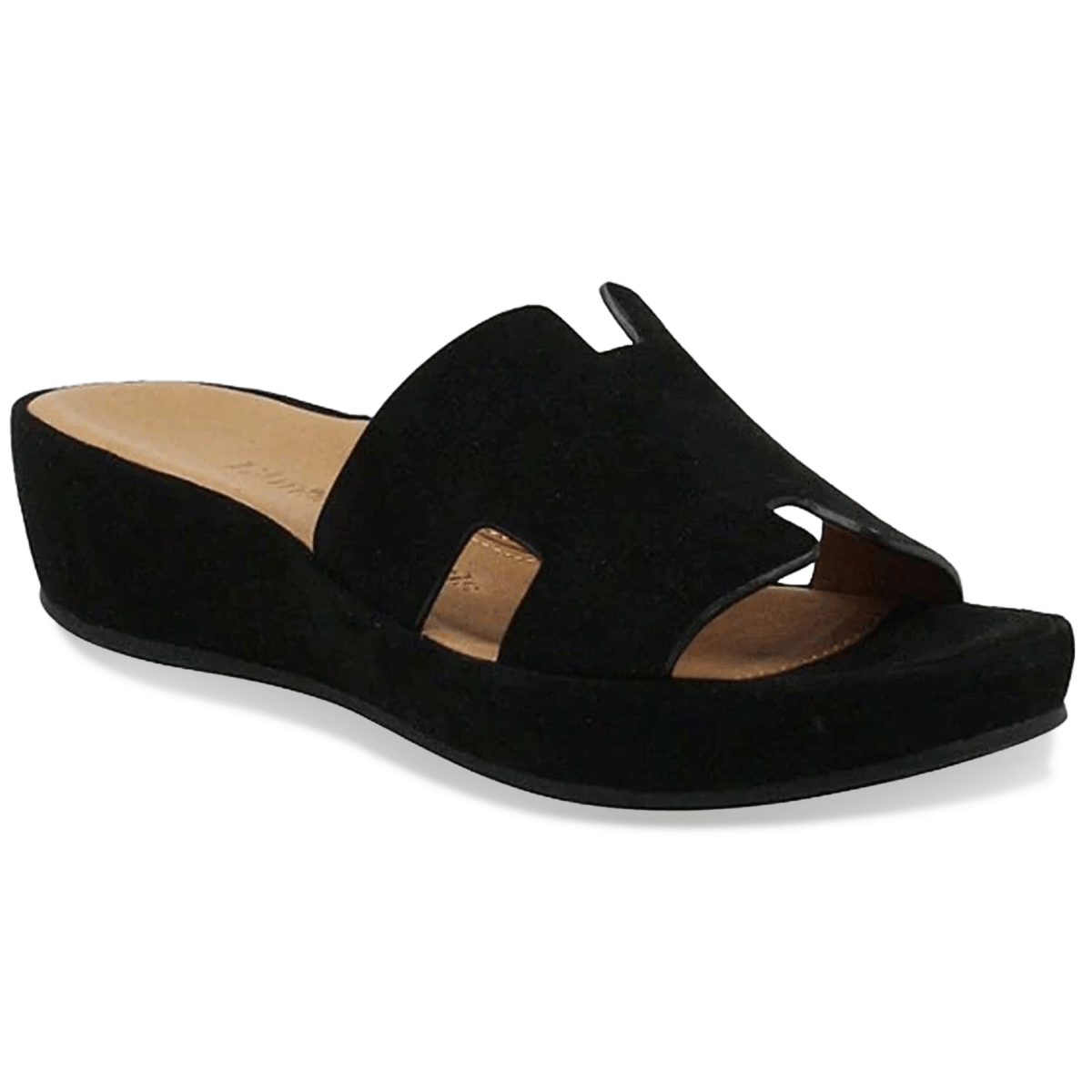 LAmour Des Pieds Women's Catania Black Suede - 10050937 - Tip Top Shoes of New York