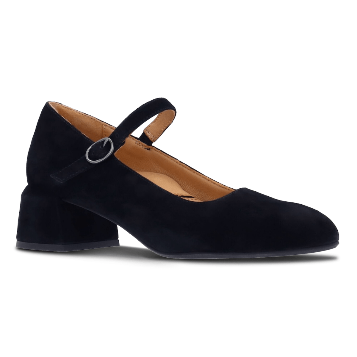 L'Amour Des Pieds Women's Katriel Black Kidsuede - 9025546 - Tip Top Shoes of New York