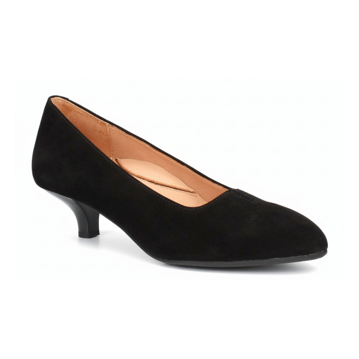 L'Amour Des Pieds Women's Kavan Black Suede - 3010596 - Tip Top Shoes of New York