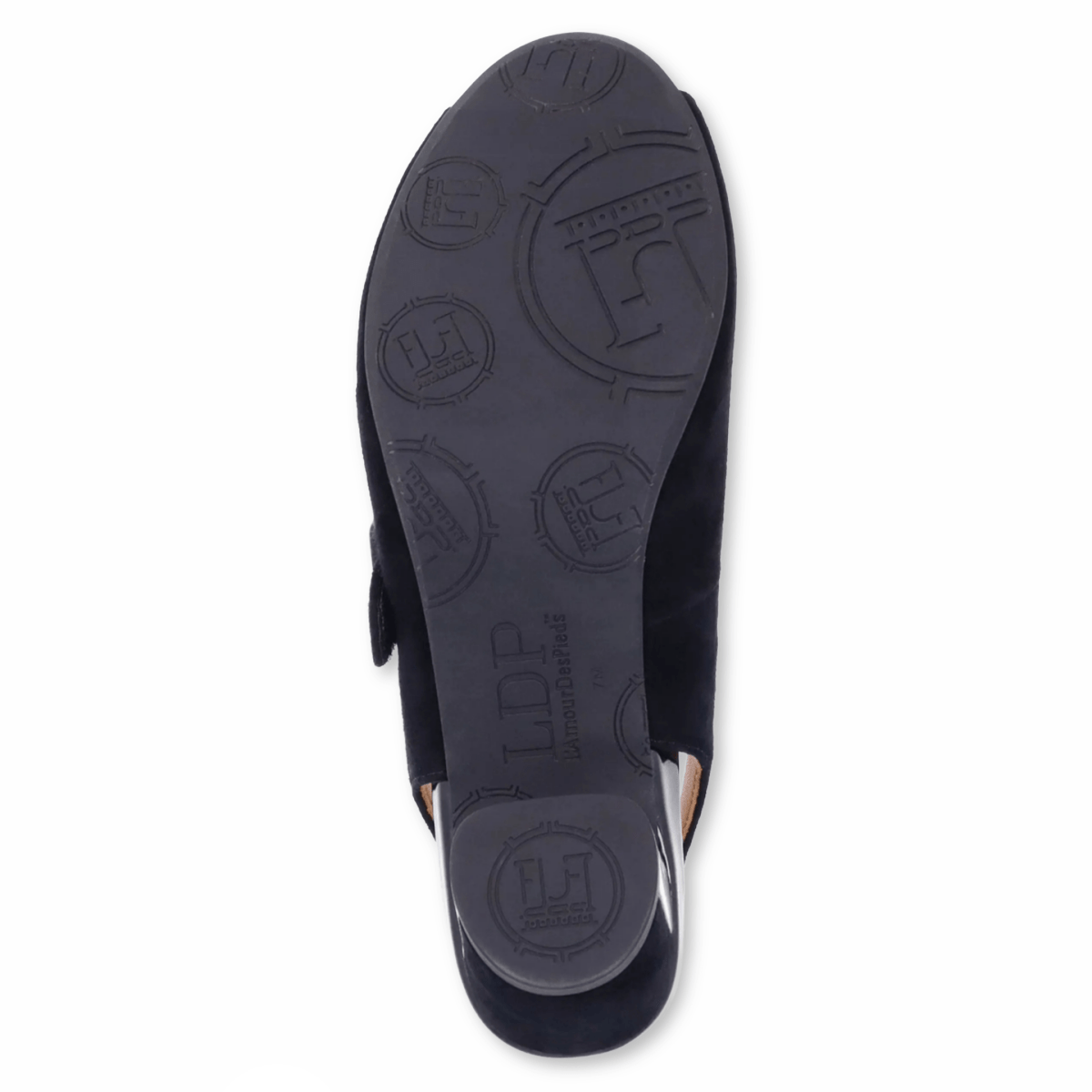 L'Amour Des Pieds Women's Merryn Black Kidsuede - 9022718 - Tip Top Shoes of New York