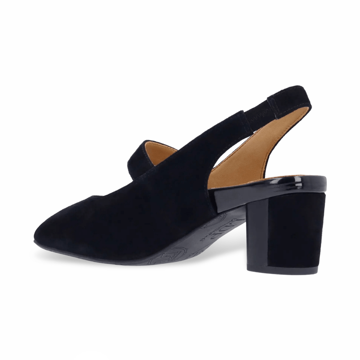 L'Amour Des Pieds Women's Merryn Black Kidsuede - 9022718 - Tip Top Shoes of New York