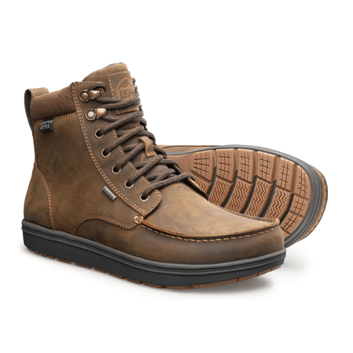 Lems Men's Boulder Boot Grip Dakota Waterproof - 11033009 - Tip Top Shoes of New York