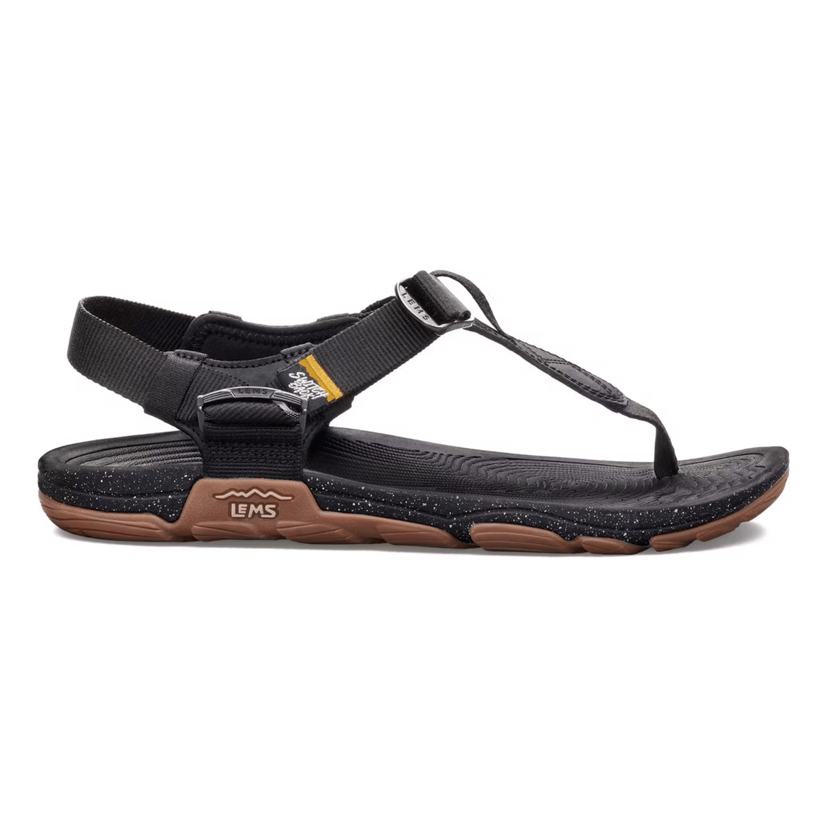 Lems Men's Switchback Sandal Black - 11003177 - Tip Top Shoes of New York