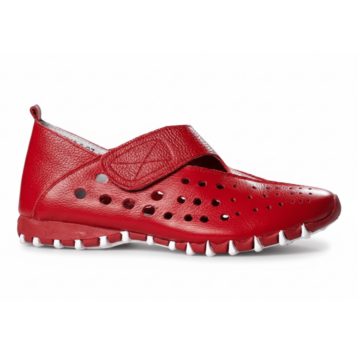 Litfoot Women's LF9010 - 3 Red Leather - 991963 - Tip Top Shoes of New York