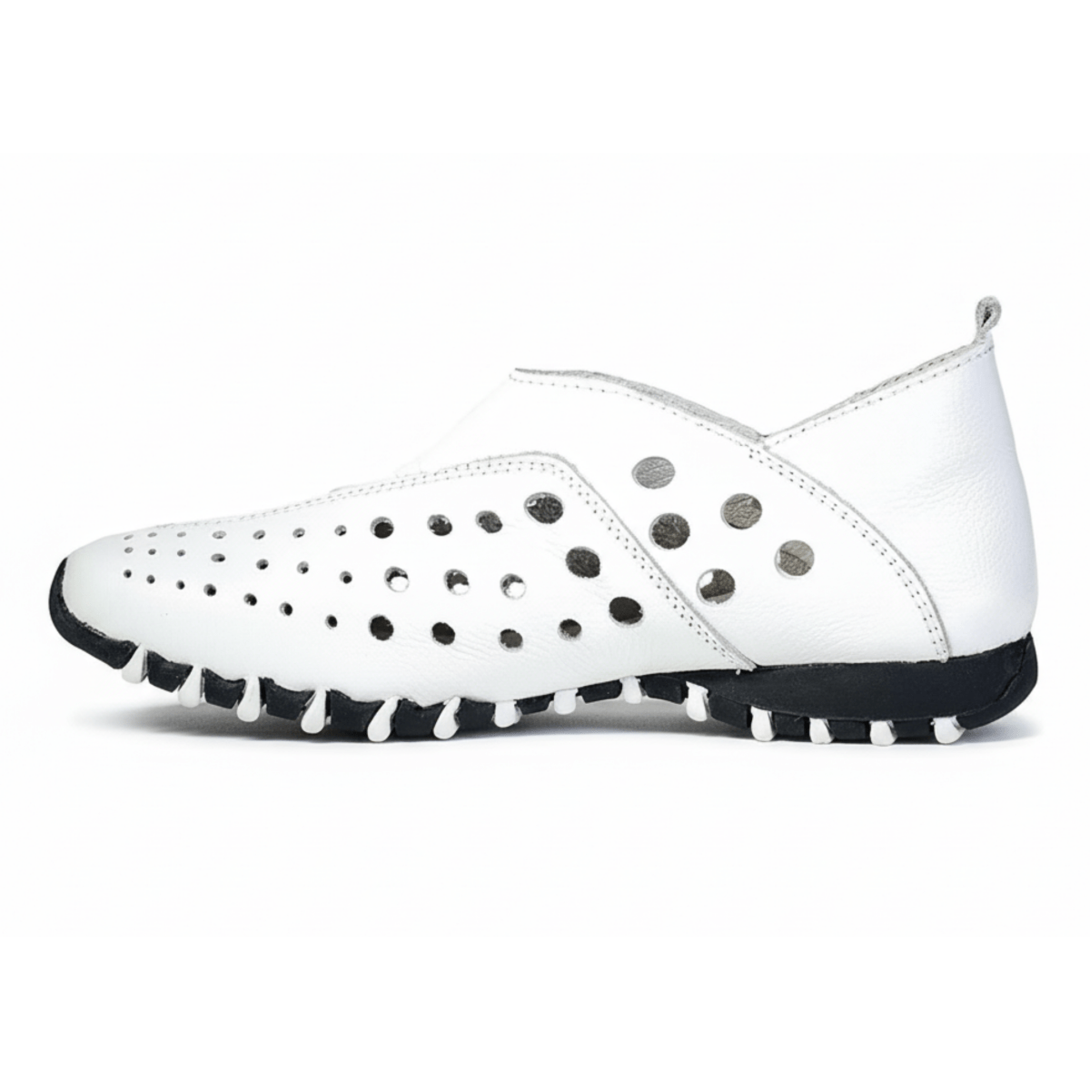 Litfoot Women's LF9010 - 3 White Leather - 991953 - Tip Top Shoes of New York