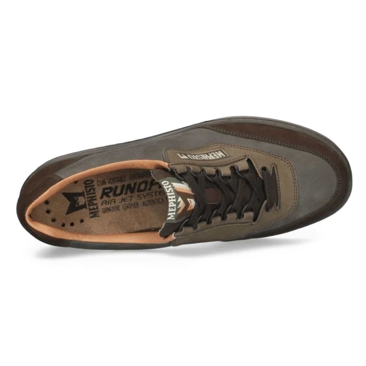 Mephisto Men's Match Dark Brown/Mammoth - 9035830 - Tip Top Shoes of New York